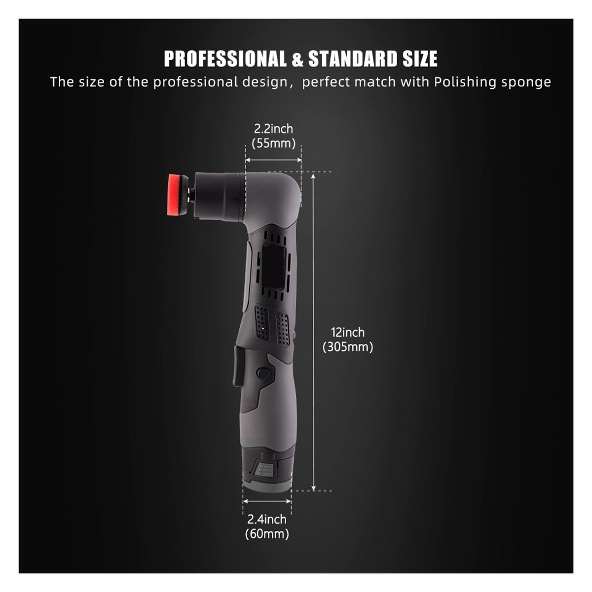 12V Cordless Mini Car Polisher Cordless Detail Polisher