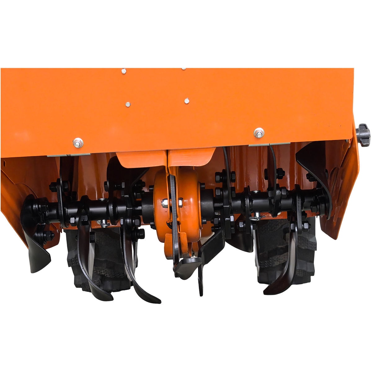 TMG Industrial 18" Self-Propelled Garden Tiller, Dual Rotation, 6.5" Tilling Depth, 196cc (6.5HP) Gas Engine, TMG-GT30