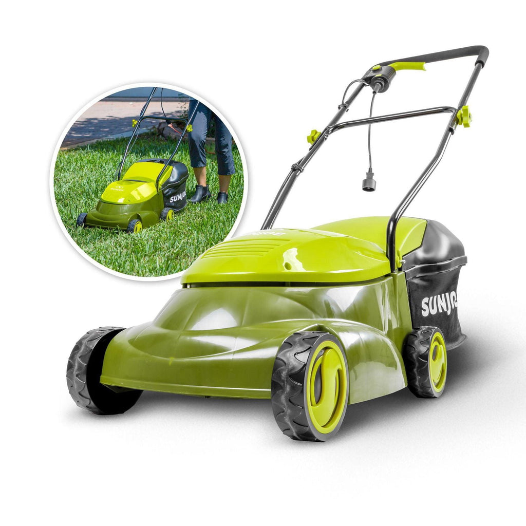 Sun Joe MJ401E Electric Lawn Mower, 14 inch, 12 Amp