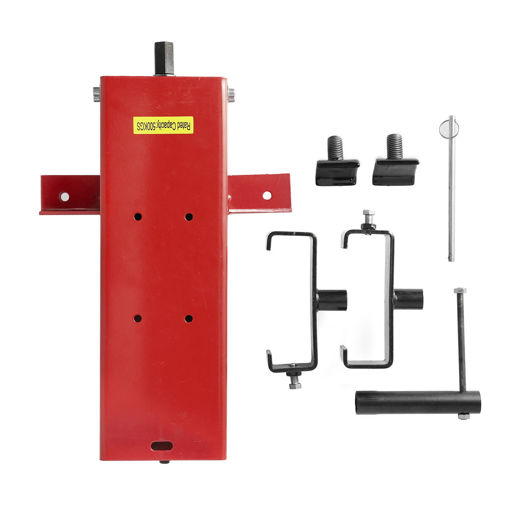 Motorcycle Lift Jack, Load Up To 500 Kg Motorcycle Lift Stand Motorcycle Hoist with Safety Lock for Motorcycle for Garages