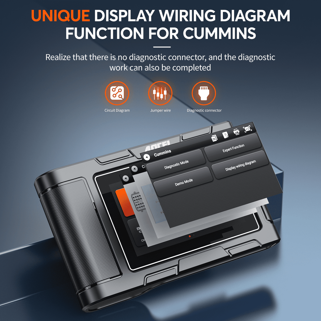 ANCEL HD3600 Heavy Duty Diagnostic Tool, Full System Diesel Diagnostic Scan Tool for Heavy Truck Pickup Tractor Semi-Truck, Lifetime Free Update