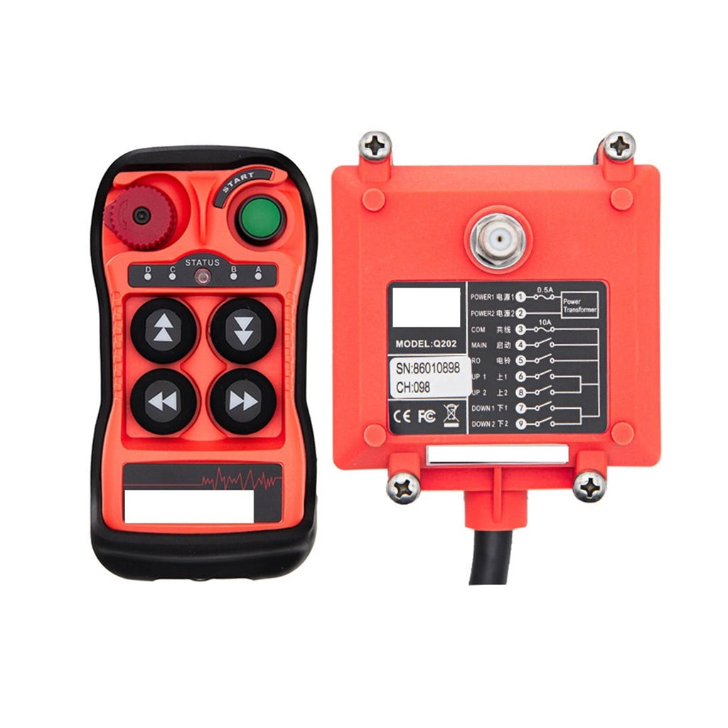 Industrial Crane Remote Control Dual Speed Solid Crane Hoist Wireless Remote Controller Support ,Stability