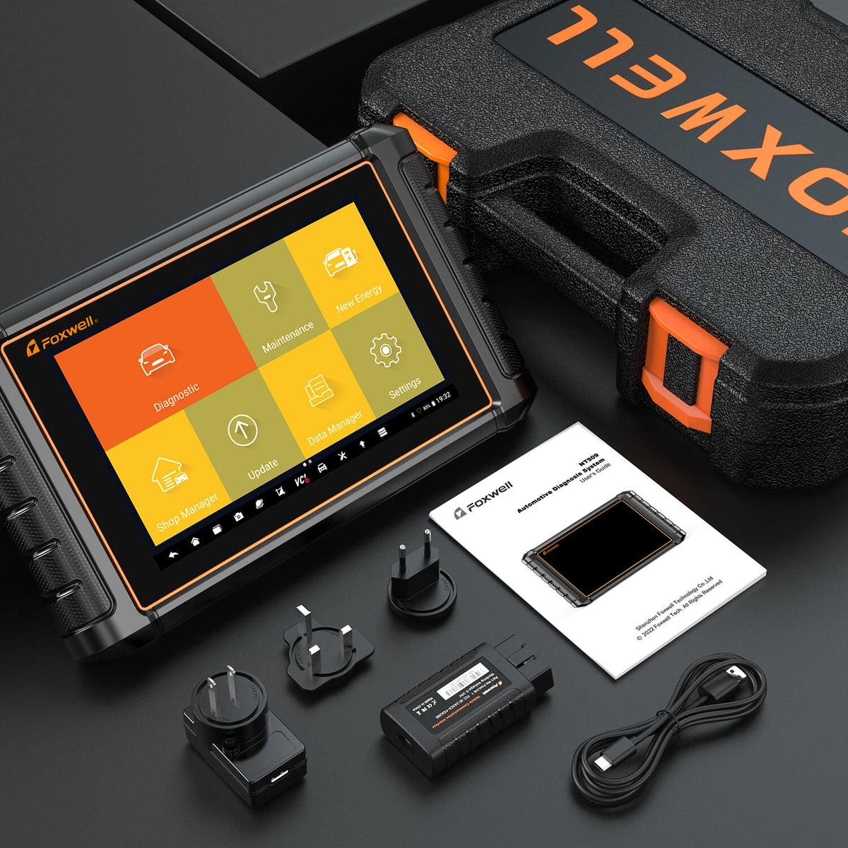 FOXWELL NT909 with BM310 OBD2 Scanner