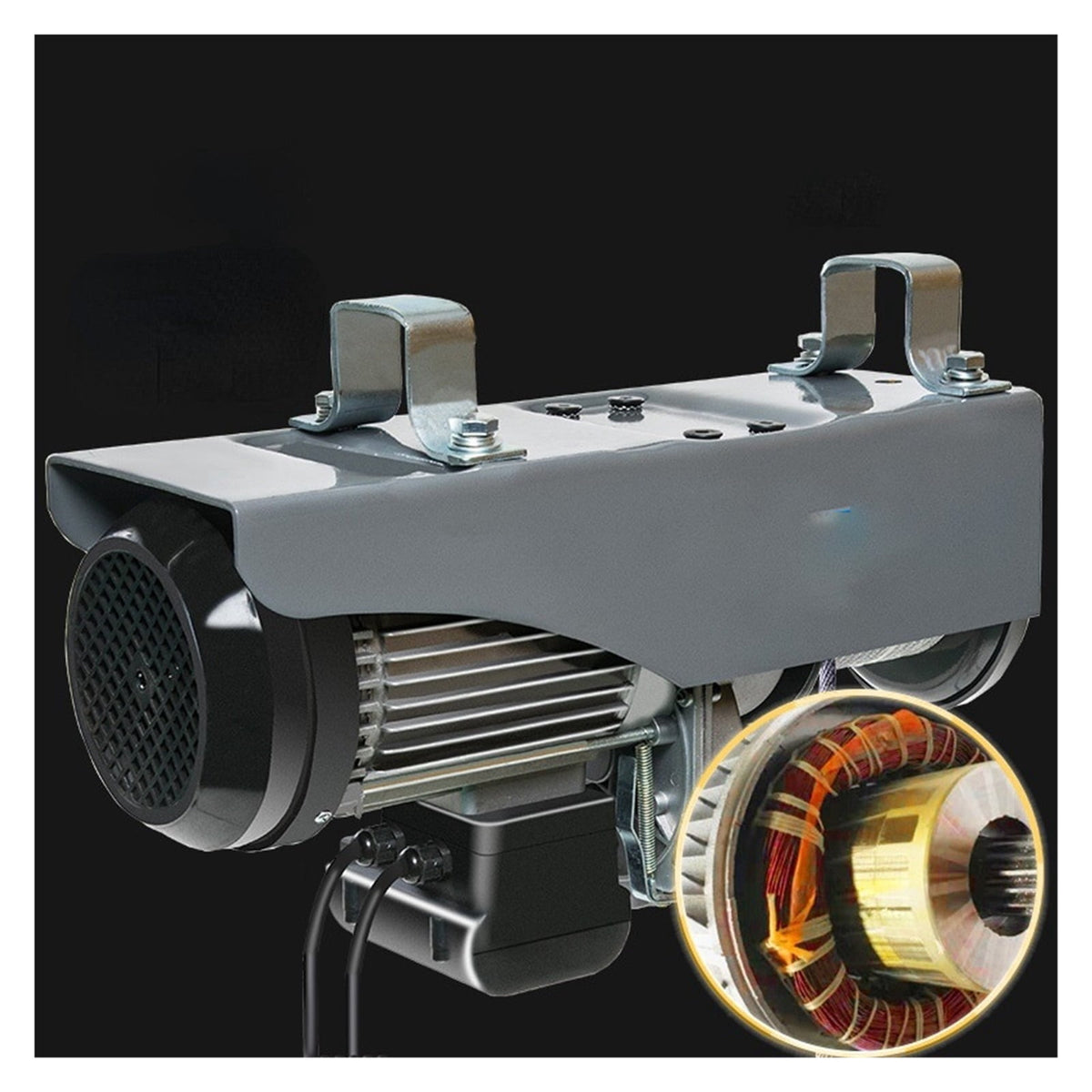 Micro Electric Hoistm,Crane Household Small Lift Hoist 1 Ton / 0.5T Winch Decoration Crane Pure Copper Motor ,Outstanding Load Capacity