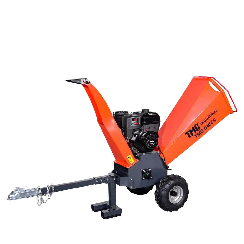 4-3/4" Wood Chipper with 13.5HP Briggs & Stratton Gas Engine, 2" Hitch Tow-Behind TMG-GWC5