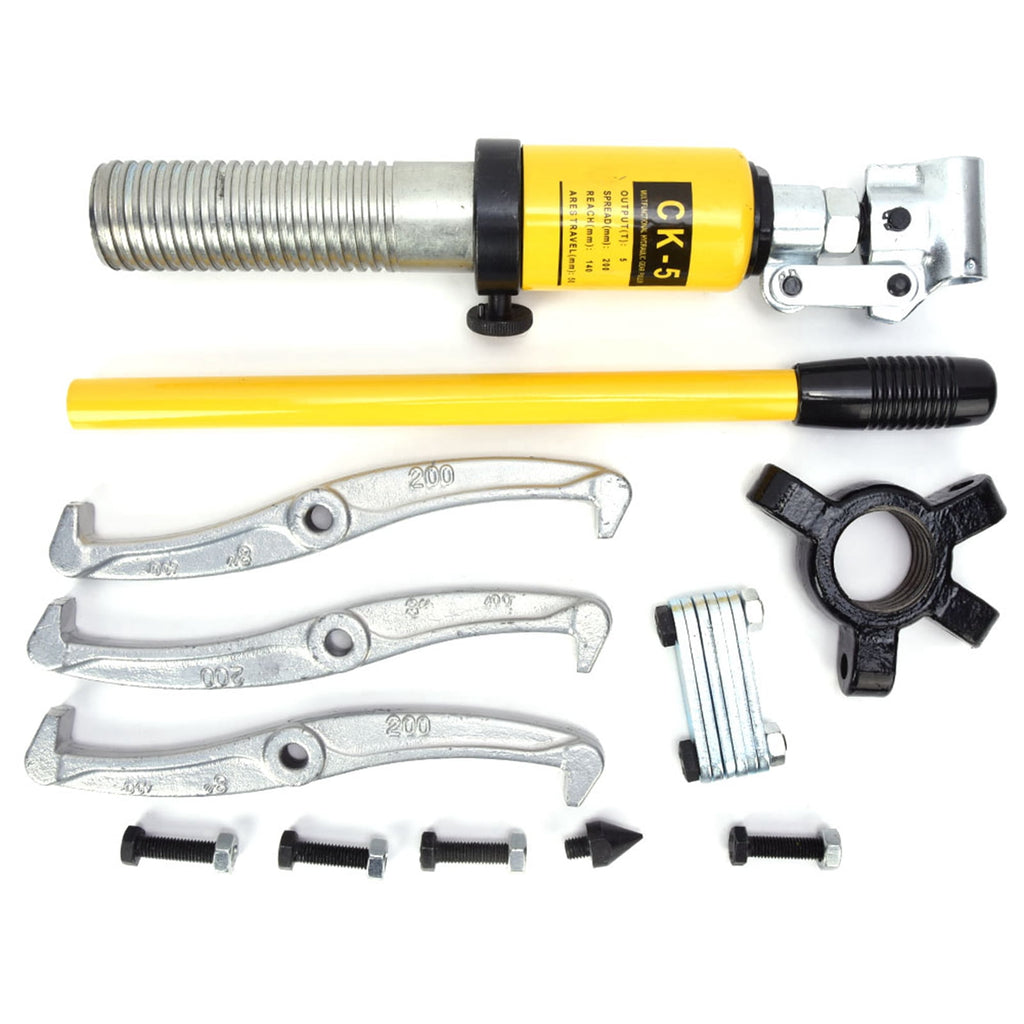 Hydraulic Gear Puller, Hydraulic Bearing Puller, Heavy Duty High Pulling Force 3-Jaw Flange Bearing For Hub Gear