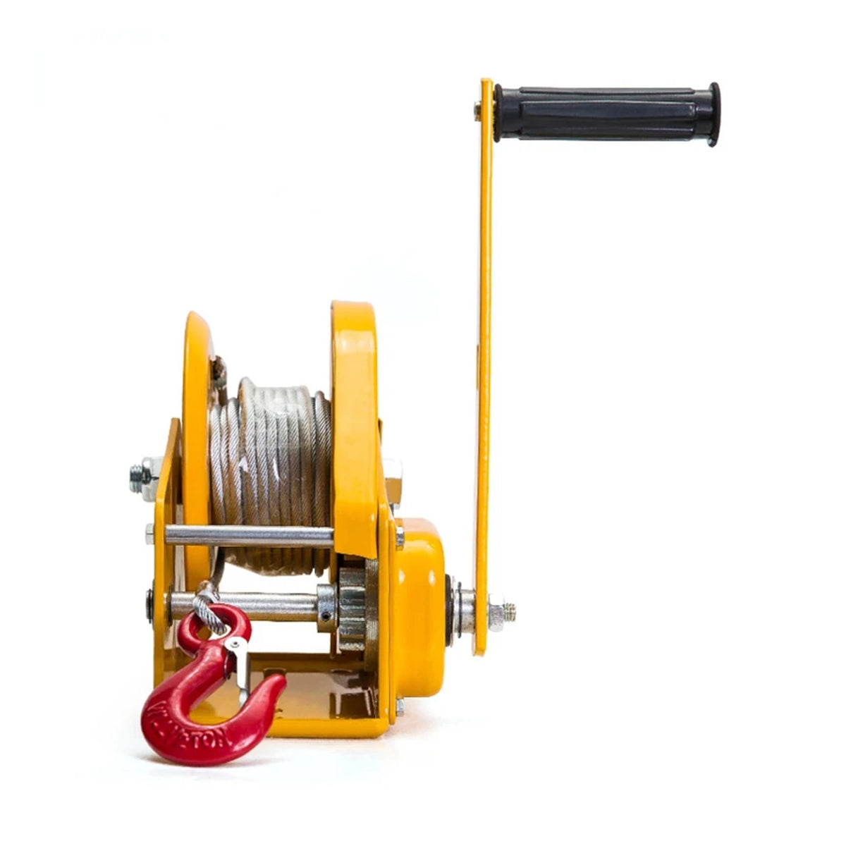1200LBS Self-locking Hand Winch, Stainless Steel Boat Windlass Truck Auto Manual Lifting Hoist ,Easy to Setup