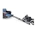 FACHNUO 10 Ft Folding Aluminum Loading Ramp, 600 lb Capacity, 120x12 Inches, for Trucks, Motorcycles and ATVs, 1 Pc