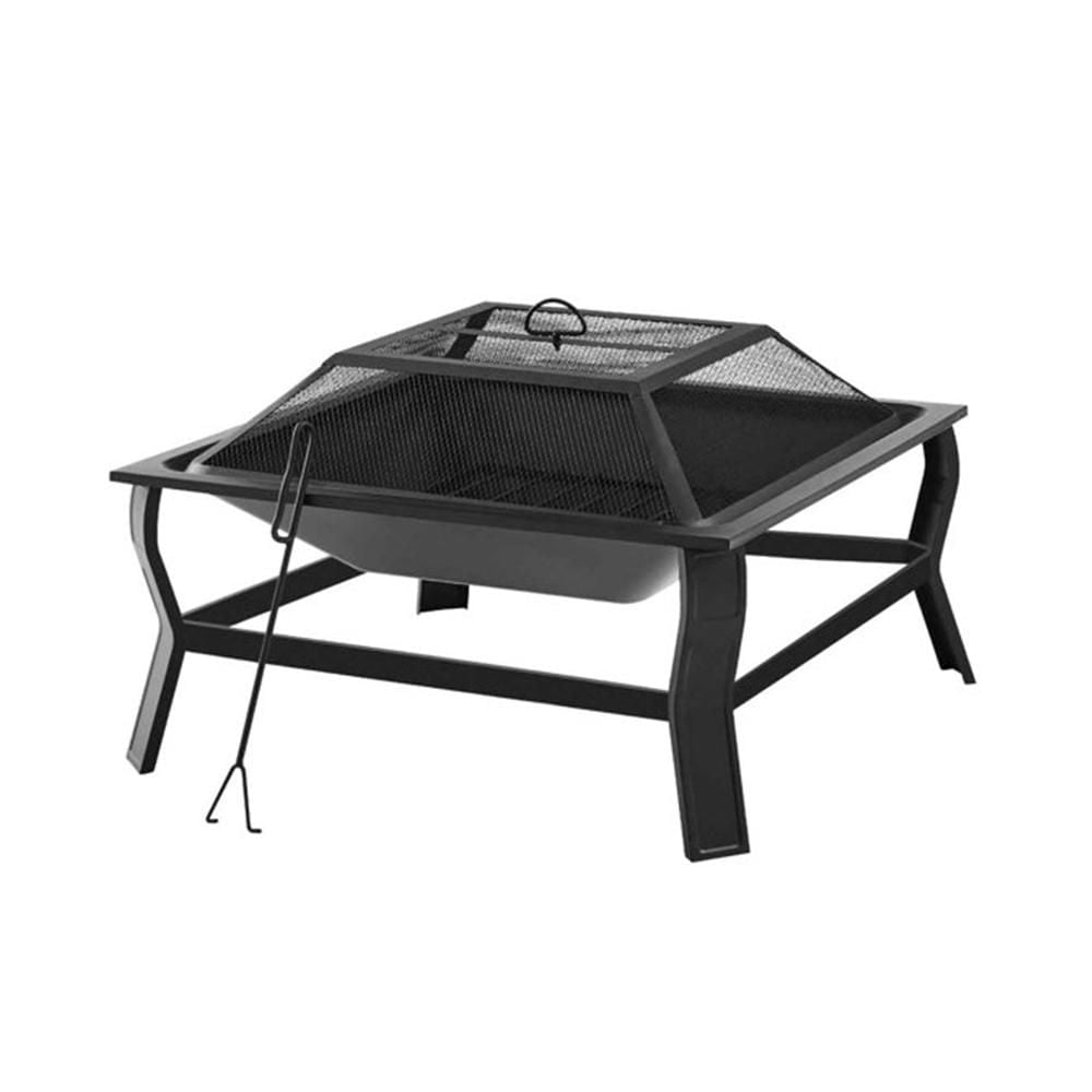 Mainstays 30 in. Square Steel Fire Pit