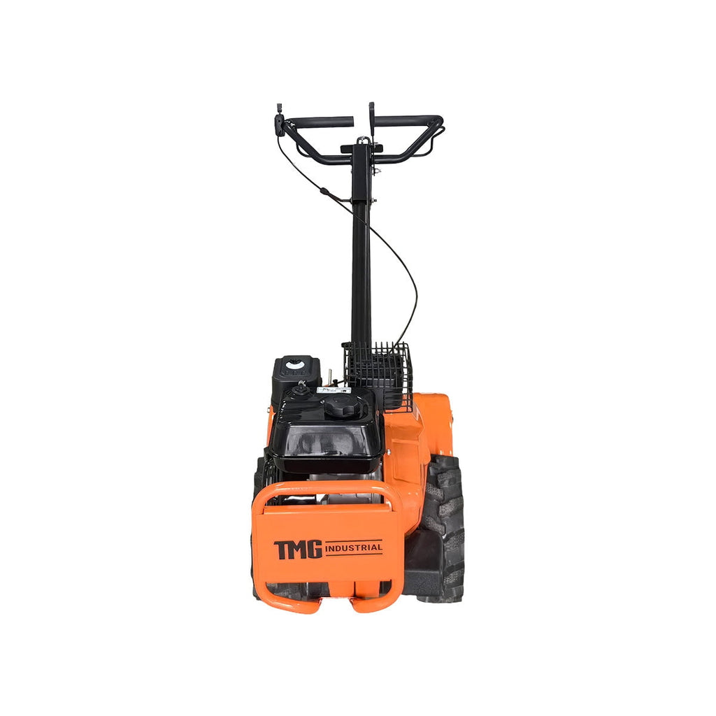 TMG Industrial 18" Self-Propelled Garden Tiller, Dual Rotation, 6.5" Tilling Depth, 196cc (6.5HP) Gas Engine, TMG-GT30
