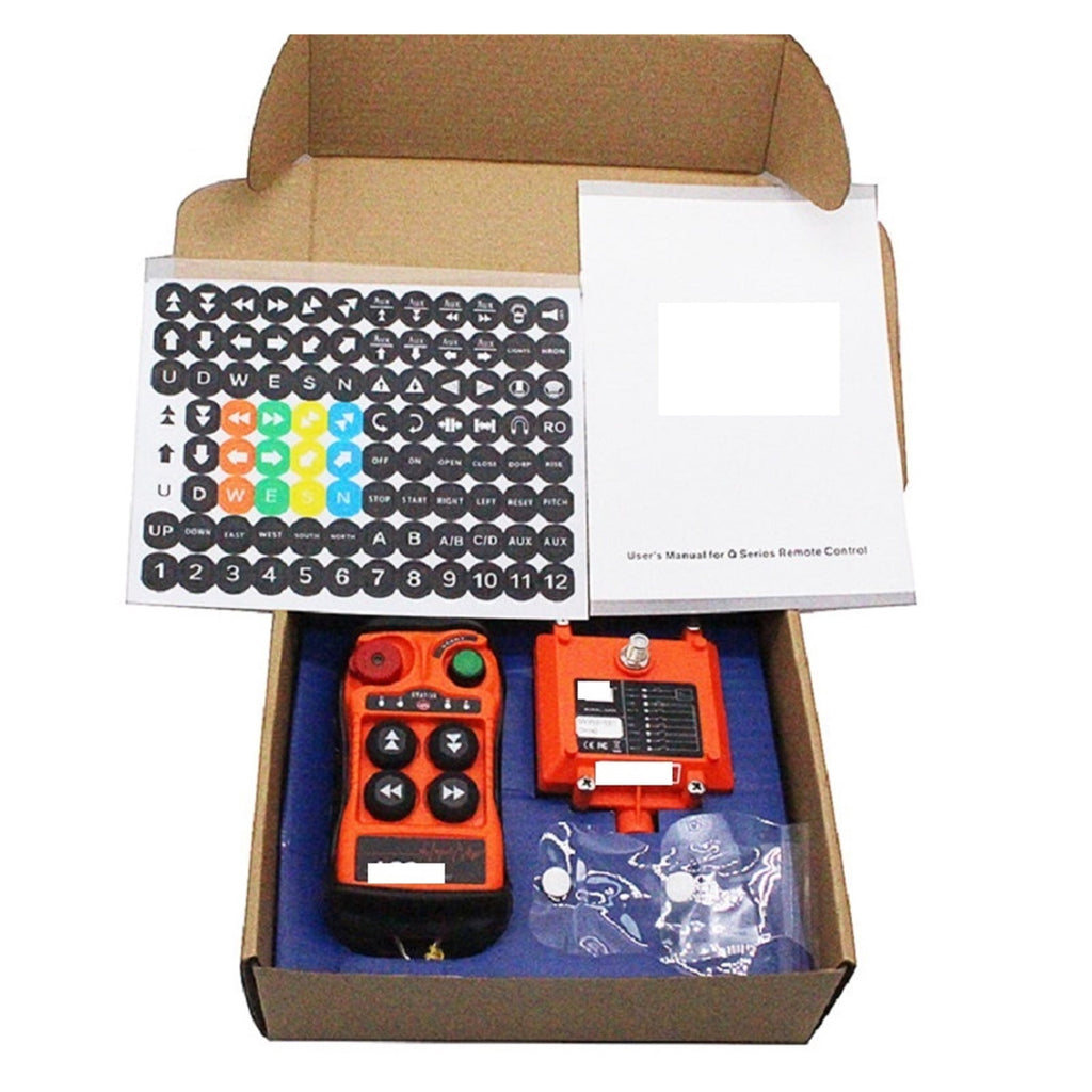 Industrial Crane Remote Control Dual Speed Solid Crane Hoist Wireless Remote Controller Support ,Stability