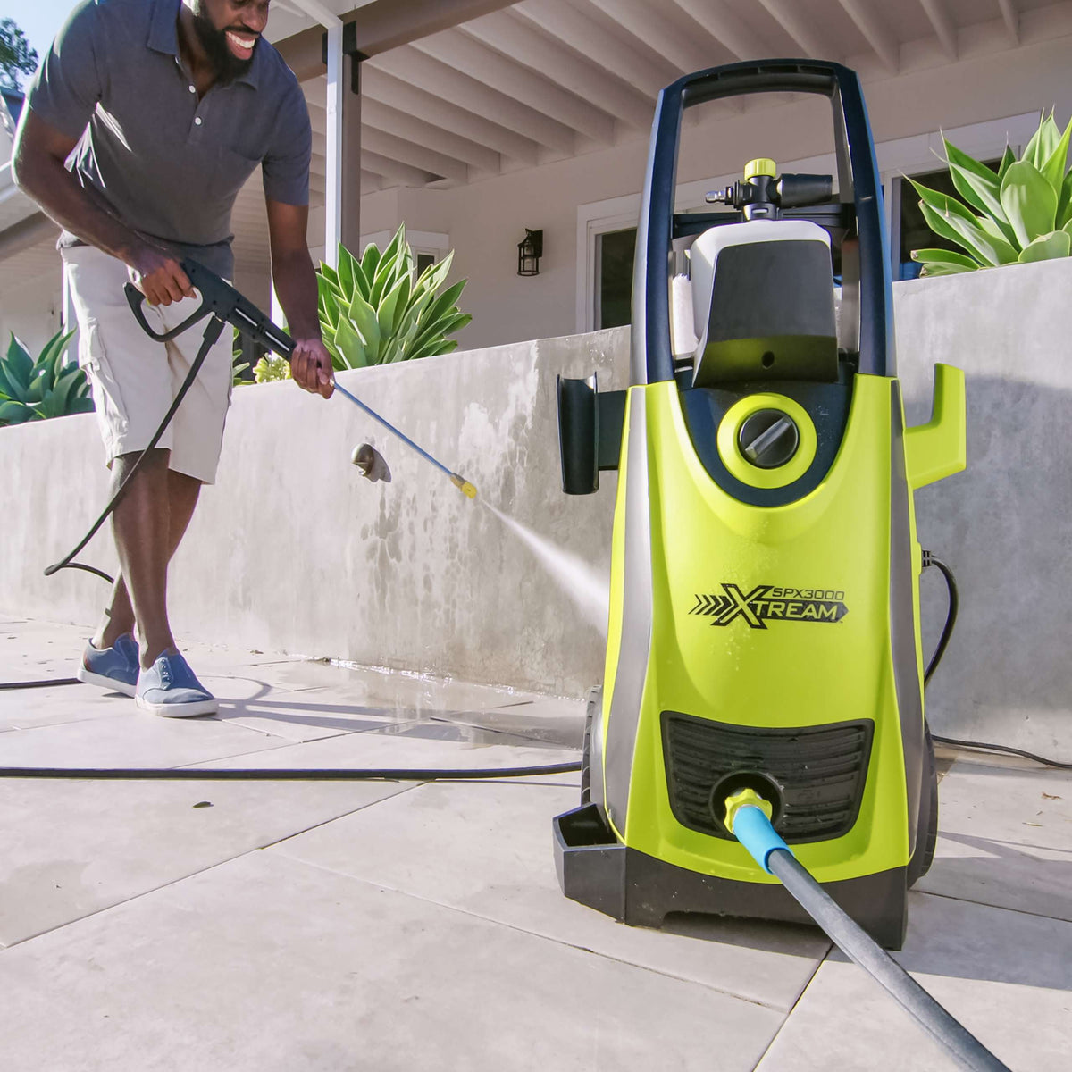 Sun Joe 2030 PSI Electric Powered Pressure Washer, 1.2 GPM Power Cleaner with Soap Tanks