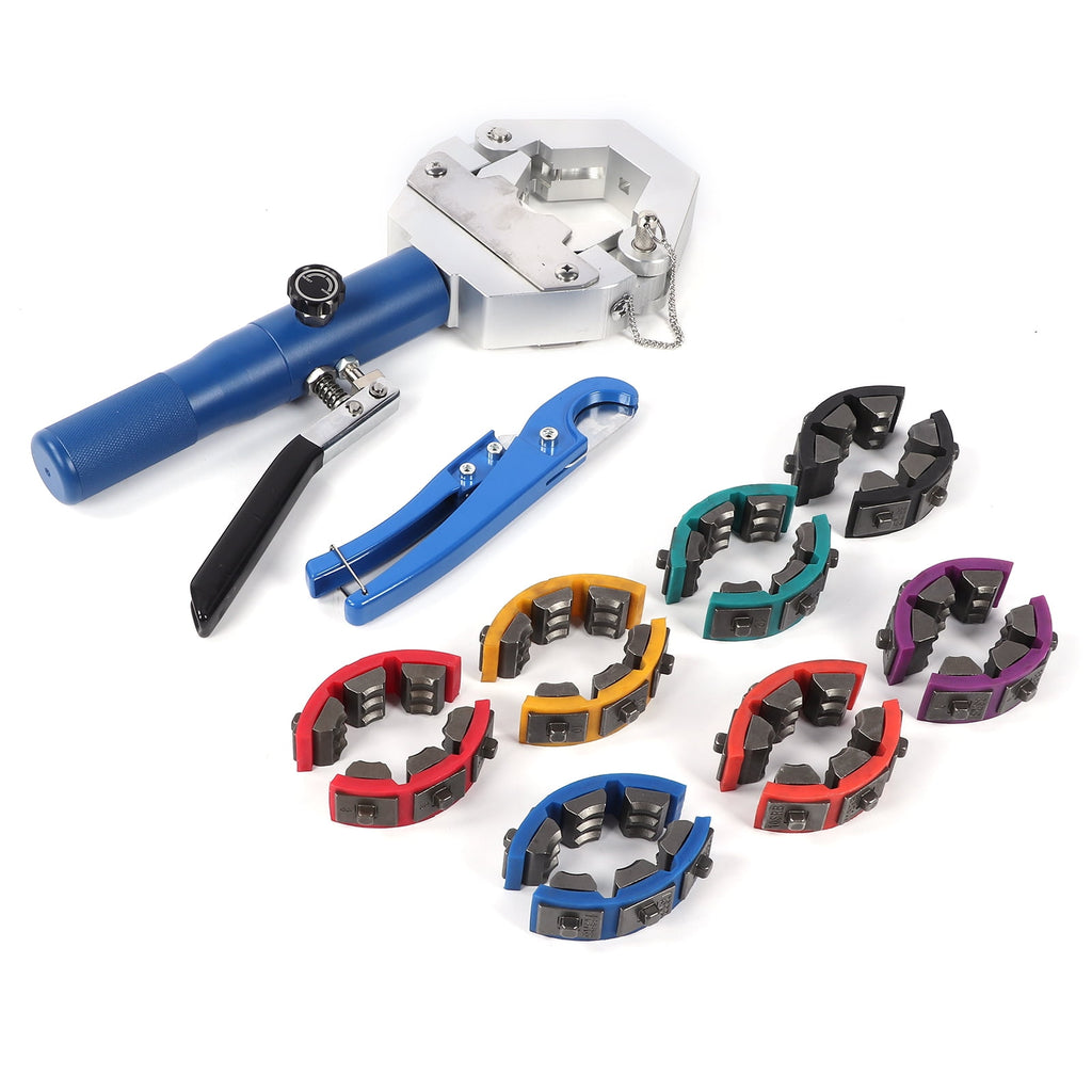 Hydraulic C Hose Crimper,Handheld Hydraulic A/C Hose Air Conditioning Repair Tool C Hose Crimping Die Tried and Trusted
