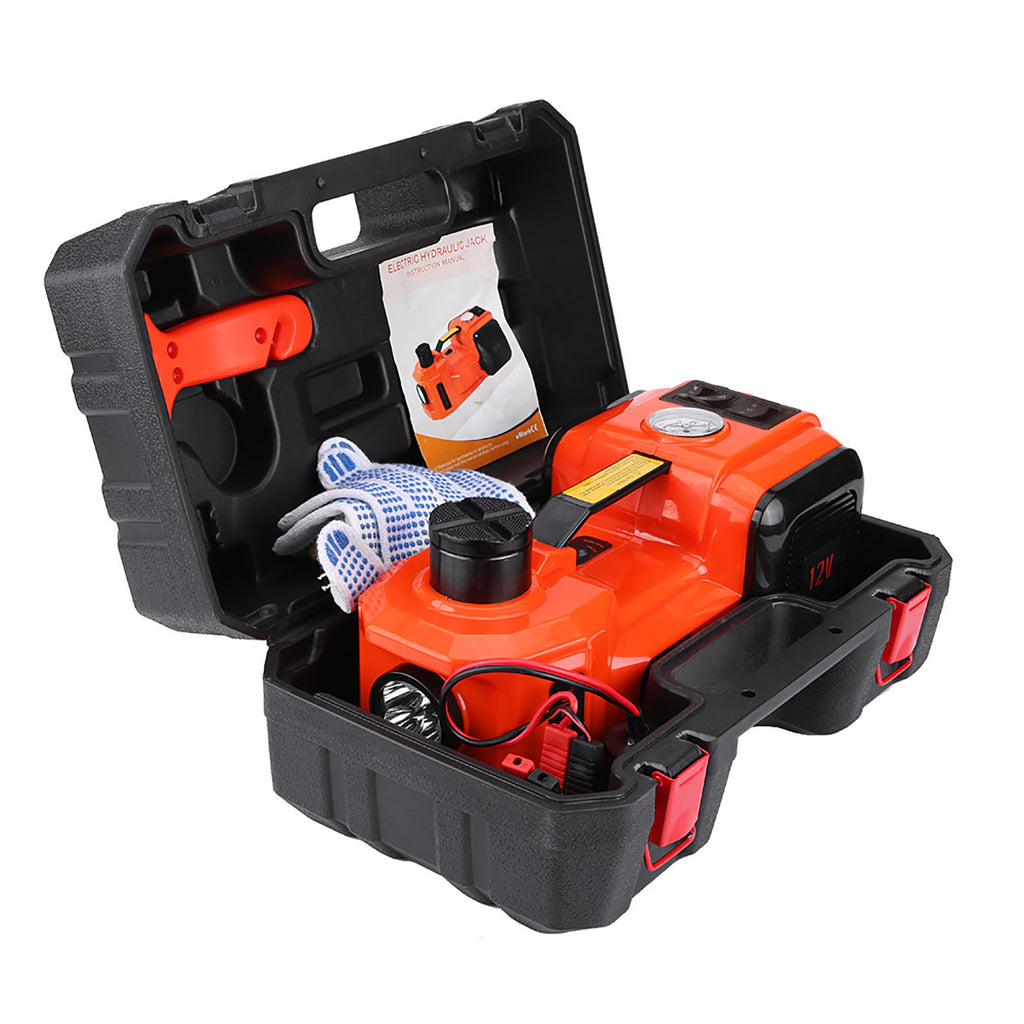 5Ton 12V DC Automotive Car Electric Hydraulic Floor Jack Lift Garage and Emergency Equipment