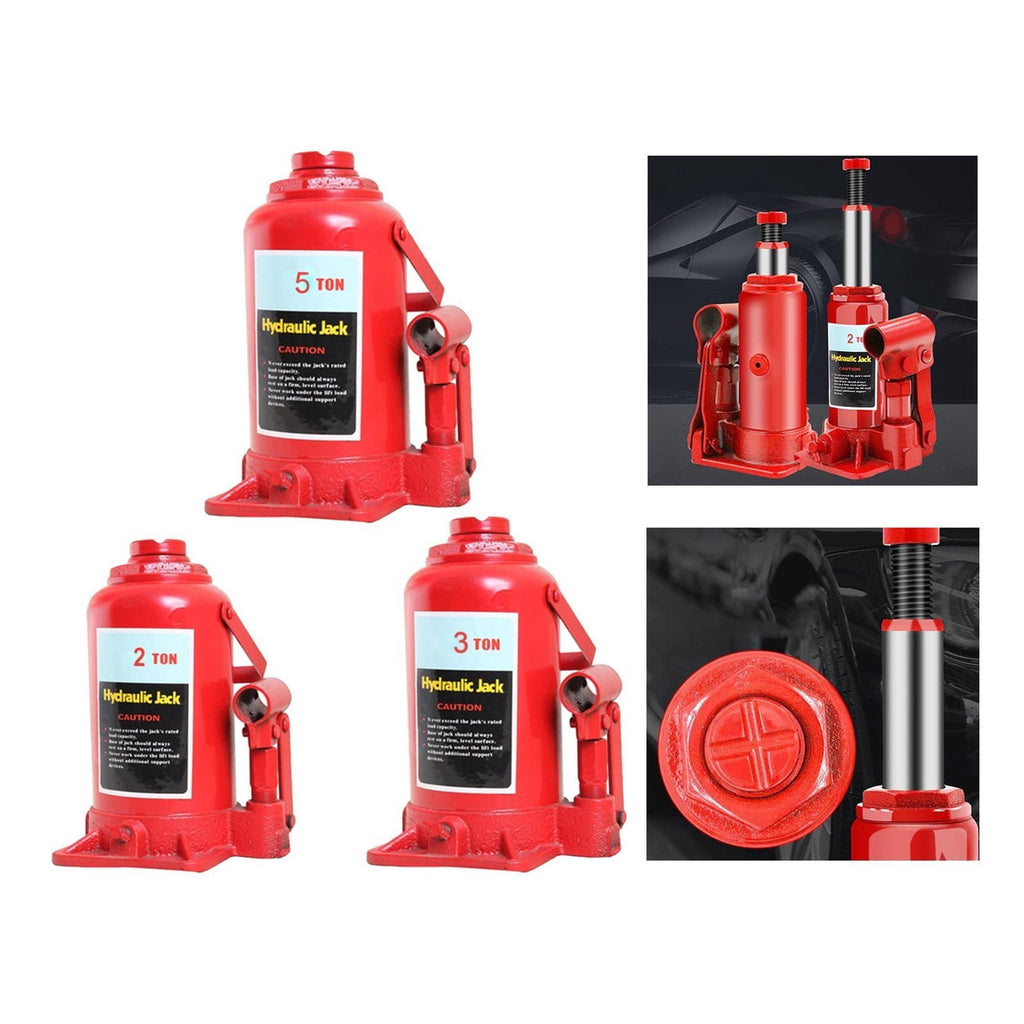 Heavy Duty Handcranked Hydraulic Jack Household Portable Lifting Bottle Jack Automotive Jack For Car Boat Caravan Truck Van ,Easy to Use