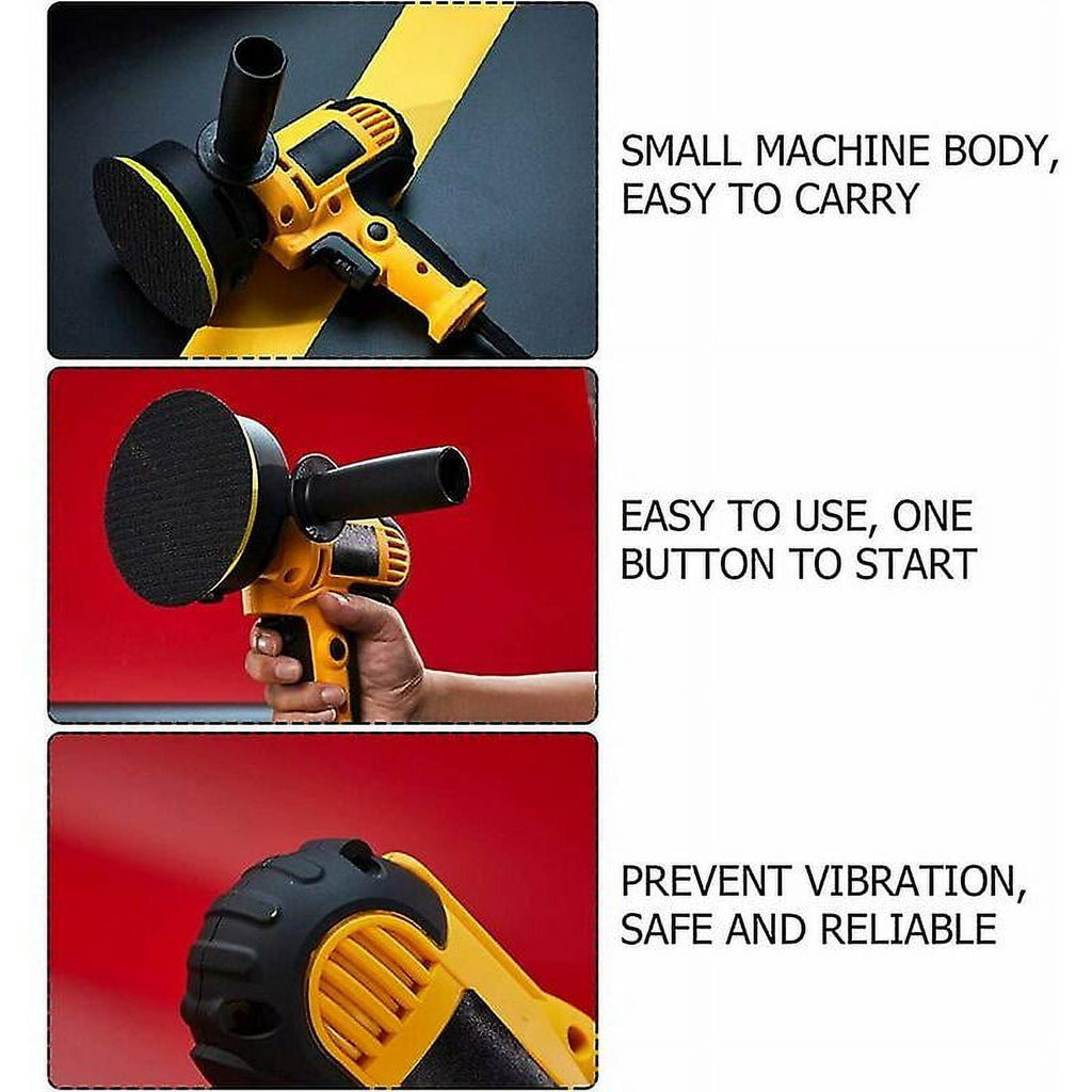Car Polisher, 700W Electric Polisher for Metal and Furniture, Multifunctional Polishing Machine Glazing Sealing Car Polishing Adjustable Speed
