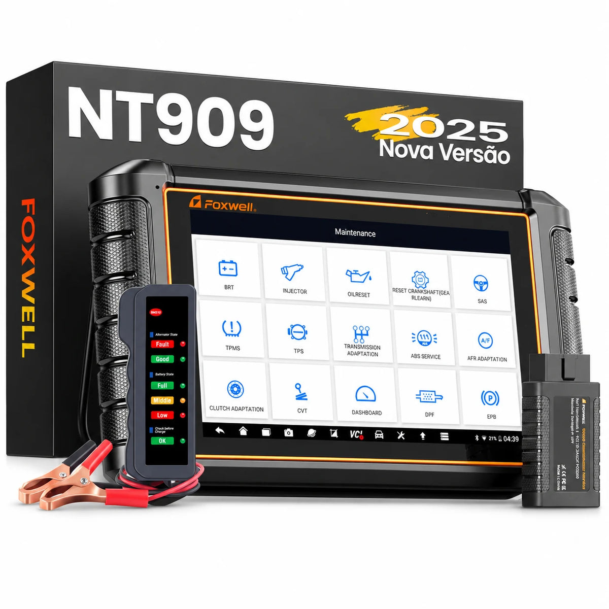 FOXWELL NT909 with BM310 OBD2 Scanner