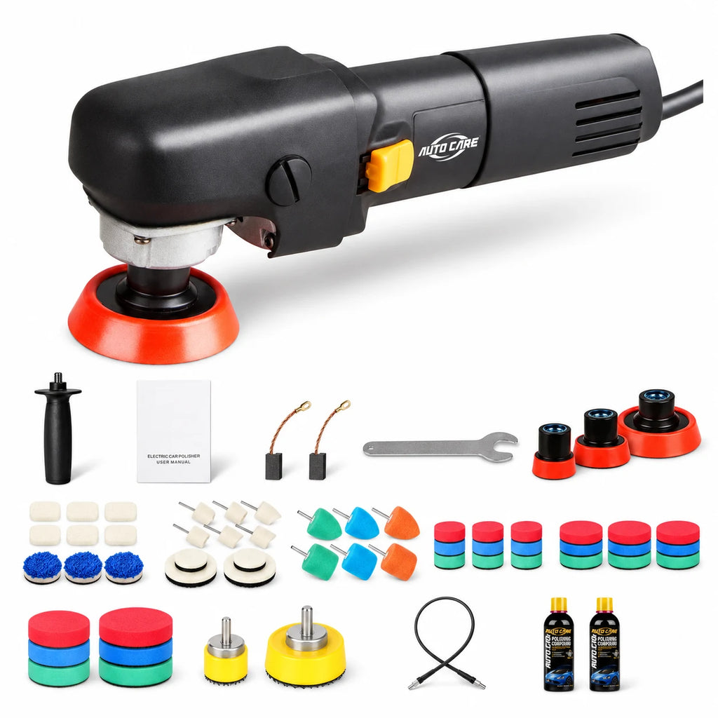 1~5Inch Electric Car Polisher Rotatory Car Polishing Machine 6 Variable Speed 2500rpm Auto Mini Polisher Detail Polish Buffer ,Easy to Use