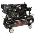 VEVOR 15 HP Gas-Powered Air Compressor, 30-Gallon Horizontal Tank, 33 CFM at 115 PSI, 115 PSI Max