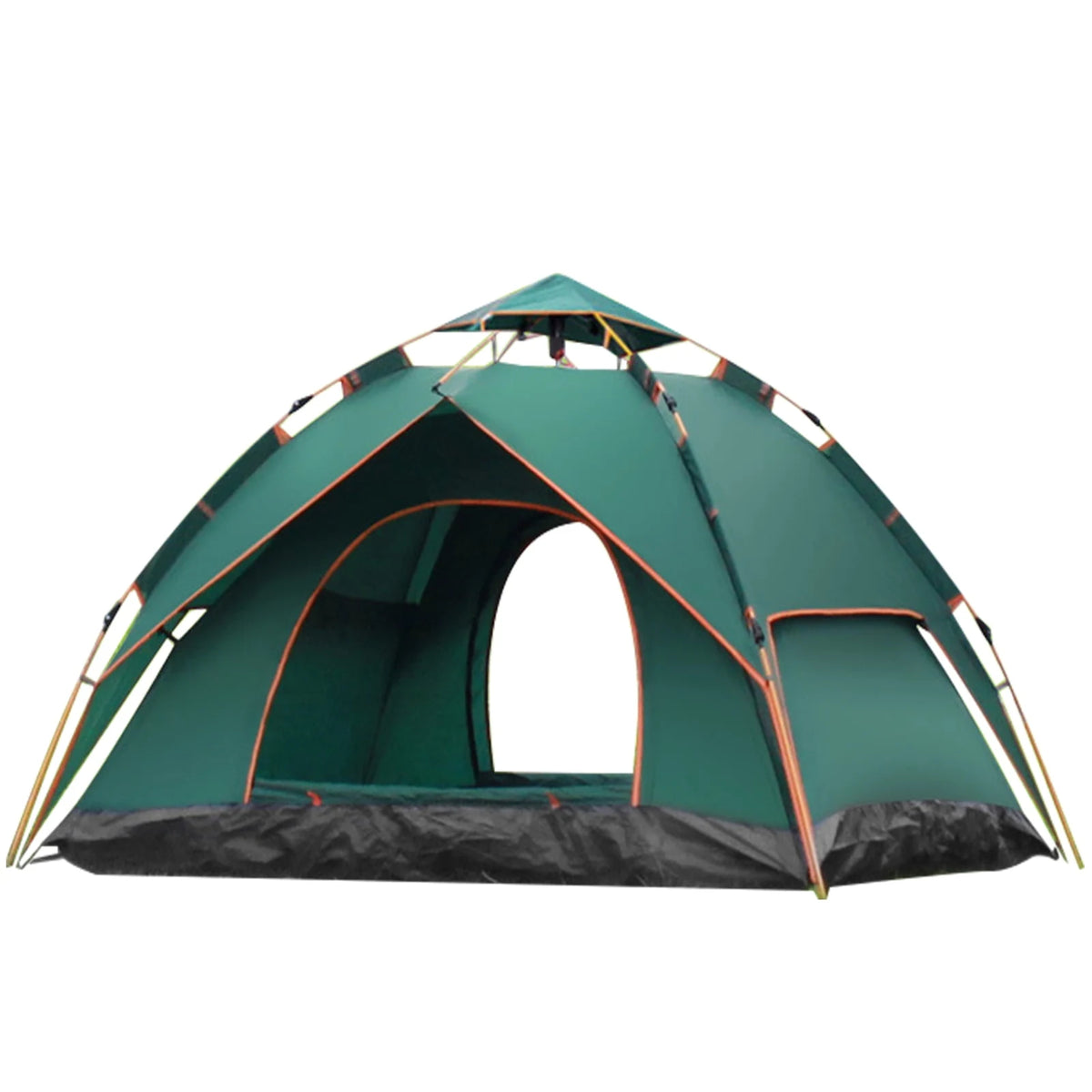 Instant Pop Up Tent for 3-4 Person Automatic Camping Tent Dome Tent Double Layer Waterproof Family Tent for Hiking Backpacking Beach