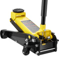 KFFKFF Floor Jack, 3 Ton Ground Jack, Robust Steel Sport Ground Jack with Single Piston Rapid Elevation Pump, Ground Jack Elevation Scope 5.12"-20"