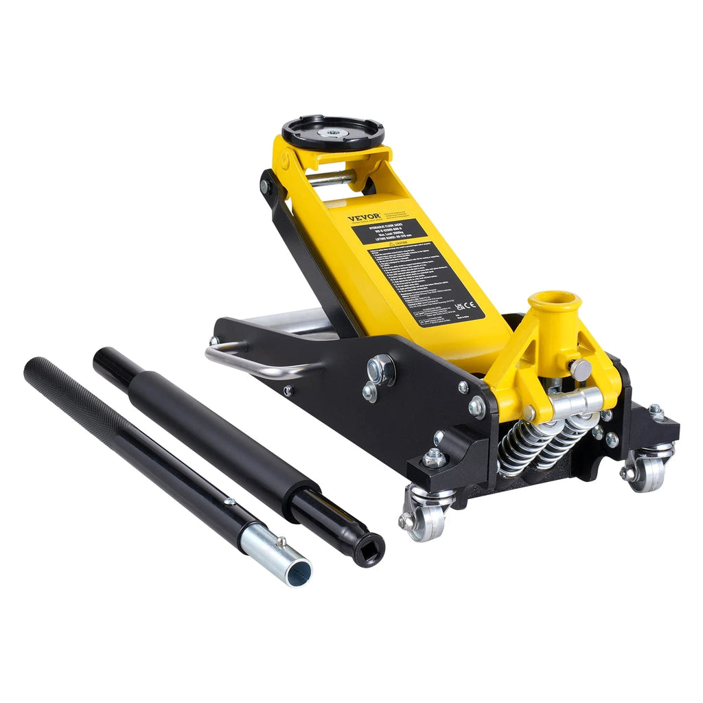 VEVOR Floor Jack 2 Ton Low Profile Floor Jack Heavy Duty Dual Piston Rapid Pump