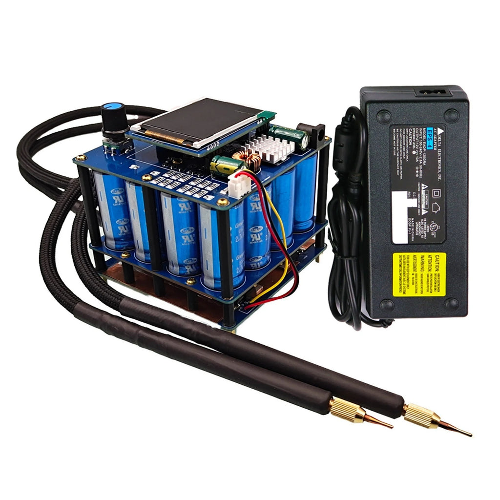 Handheld Energy-Storage Spot Welder with Automatic Welding and Control Board for DIY 18650 Lithium Batteries