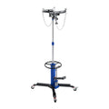 KFFKFF 0.6-Ton/1322 lb Hydraulic Transmission Jack, Dual Telescopic Lift, Foot Pedal, 34.6-69.3 Inch Height