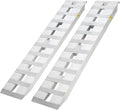 Aluminum Loading Ramps, 6000lbs Capacity for ATV, Motorcycle, Quad, Lawn Mower, Snow Blower, 72"x15", 2pcs