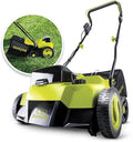Sun Joe 24V-X2-DTS15 24-Volt* Cordless Scarifier + Dethatcher | 5-Depth Positions | 14-inch | Brushless Motor | with 2 x 4.0-Ah Batteries + Charger