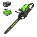 80V 18" Brushless Cordless Chainsaw, 4.0Ah Battery and Charger Included