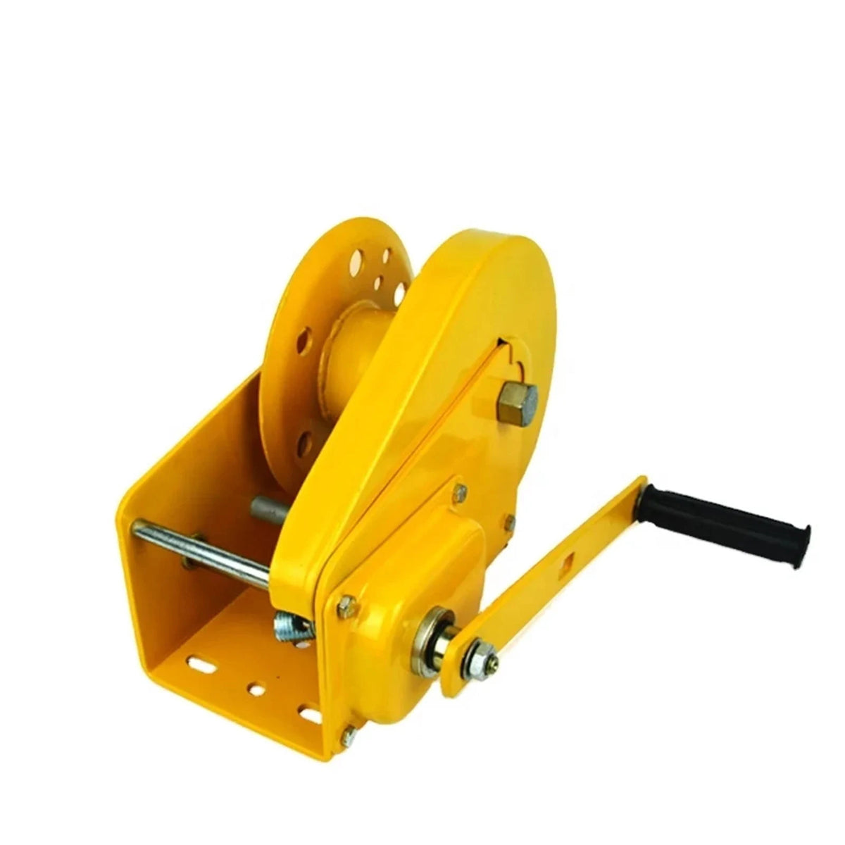 Manual Hand Crank Rope Winch For Dragging Boat ,Excellent Towing Capacity
