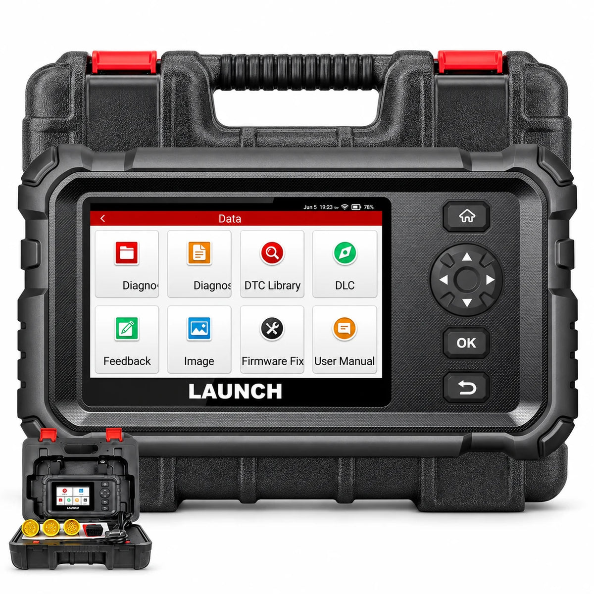 LAUNCH CRP129HD Heavy Duty Truck OBD2 Scanner Diagnostic Tool Speed Limit Adjust DPF