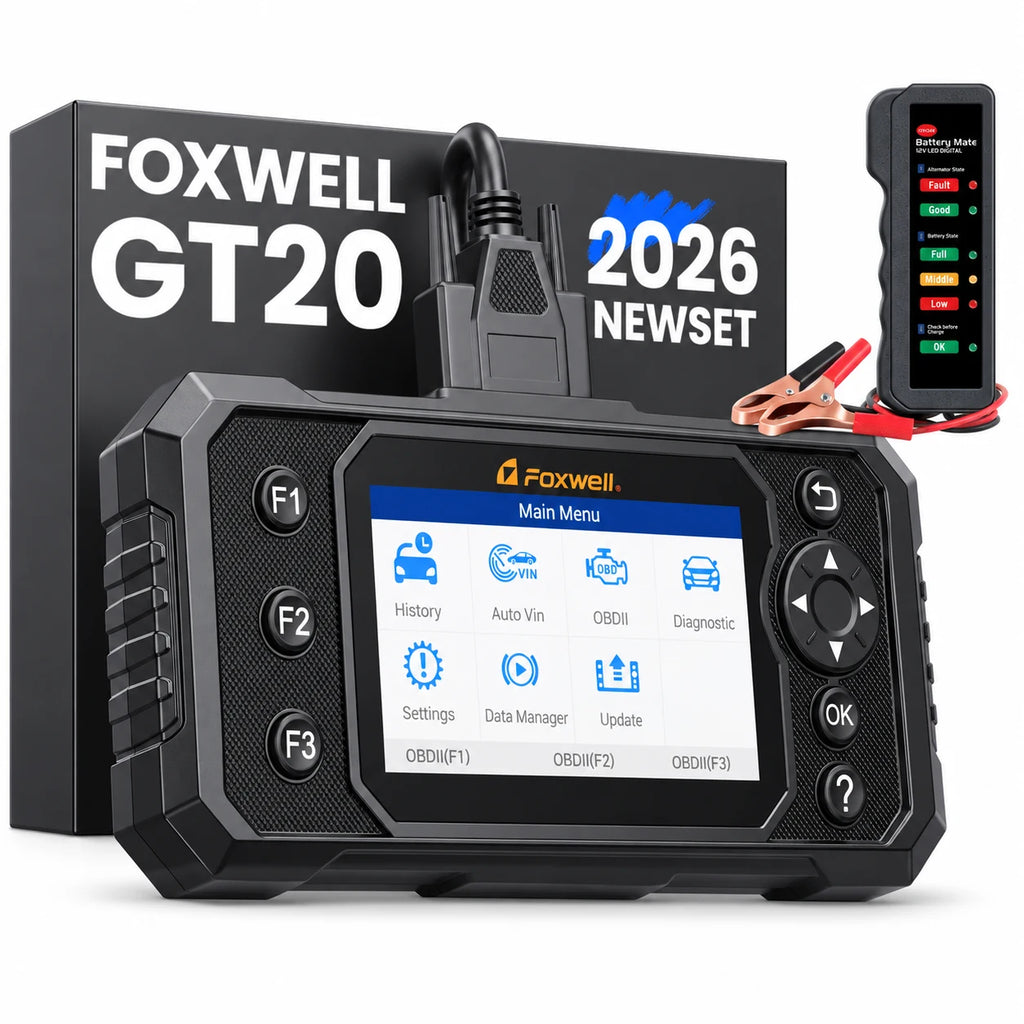 FOXWELL Car Diagnostic Tool OBD2 Scanner w/ BM310