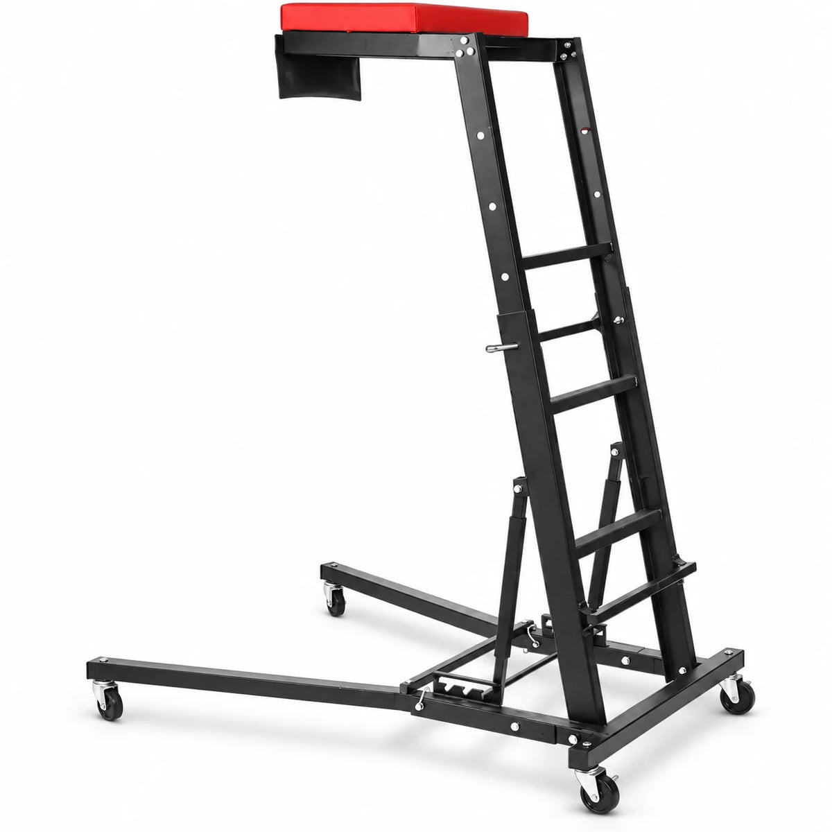 TROPOW Adjustable Folding Automotive Creeper, 400 lb Capacity, 48-66 Inch Height, 4 Swivel Casters