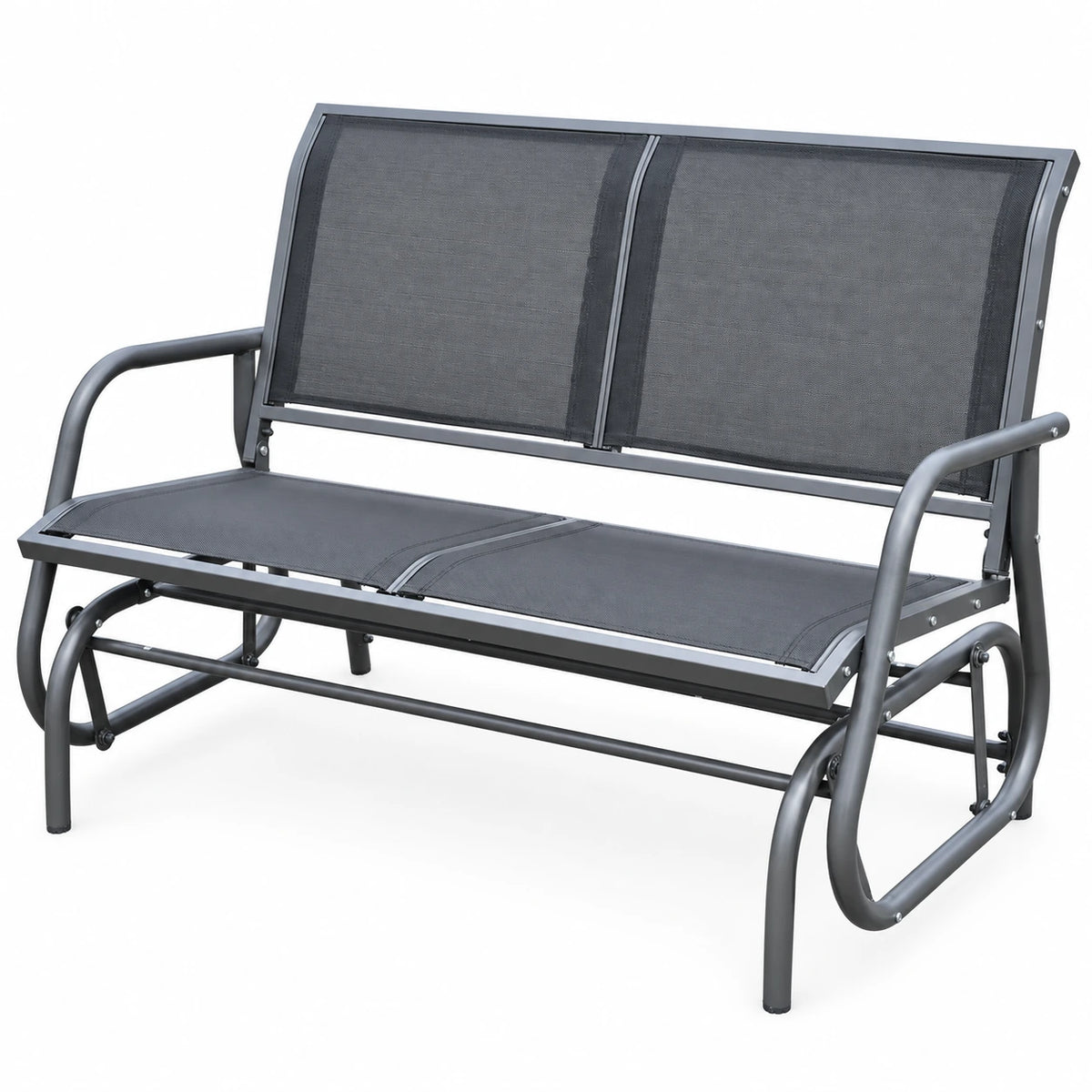 Outsunny Patio Double Glider Bench